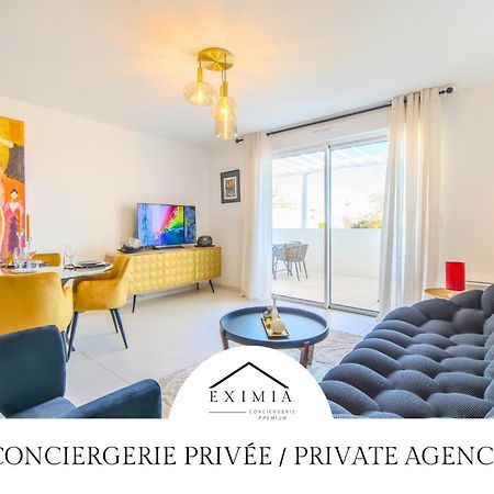 Saint-Aunes Le Square D'Evan - Appartement De Standing - Grande Terrasse Exterieure - Climatisation מראה חיצוני תמונה