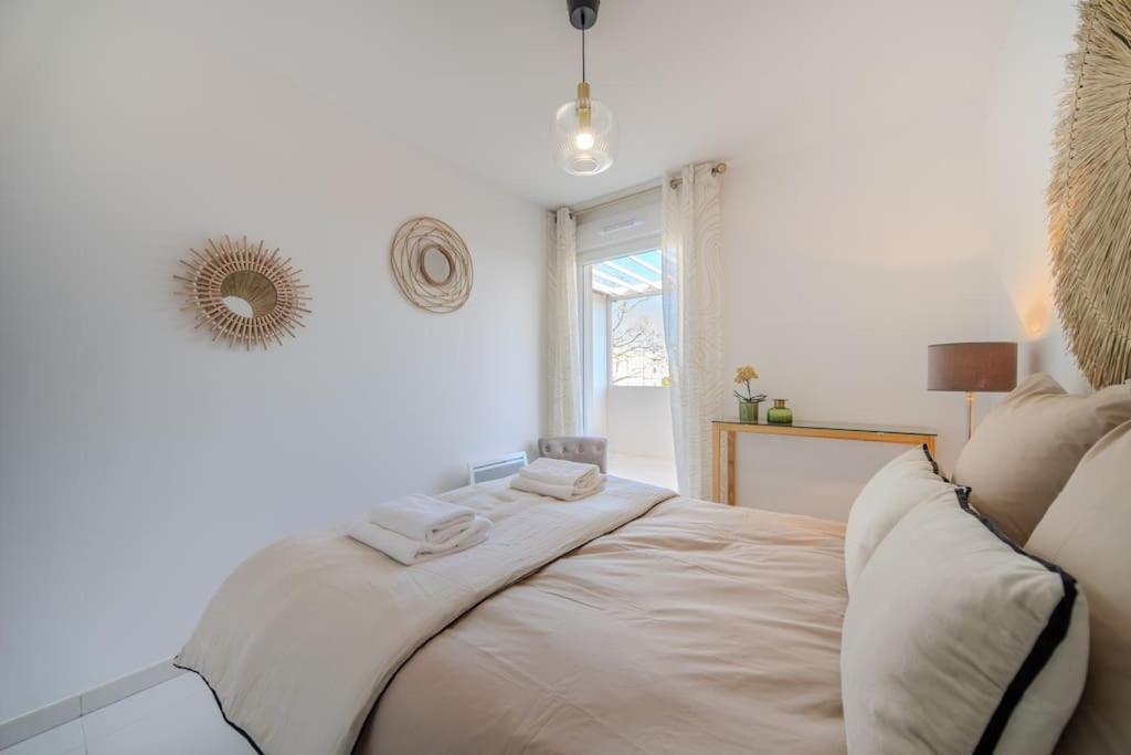 Saint-Aunes Le Square D'Evan - Appartement De Standing - Grande Terrasse Exterieure - Climatisation מראה חיצוני תמונה