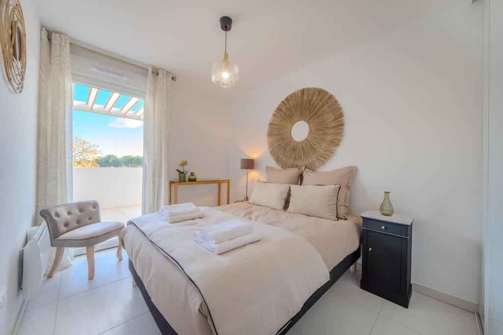 Saint-Aunes Le Square D'Evan - Appartement De Standing - Grande Terrasse Exterieure - Climatisation מראה חיצוני תמונה
