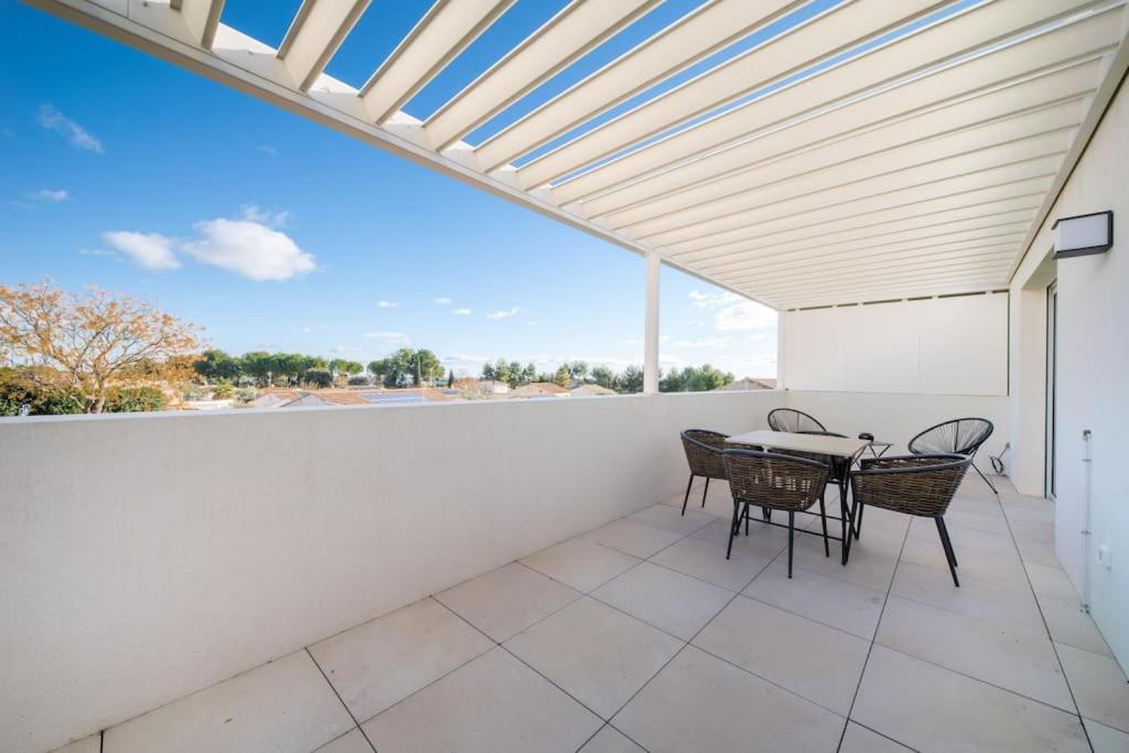 Saint-Aunes Le Square D'Evan - Appartement De Standing - Grande Terrasse Exterieure - Climatisation מראה חיצוני תמונה